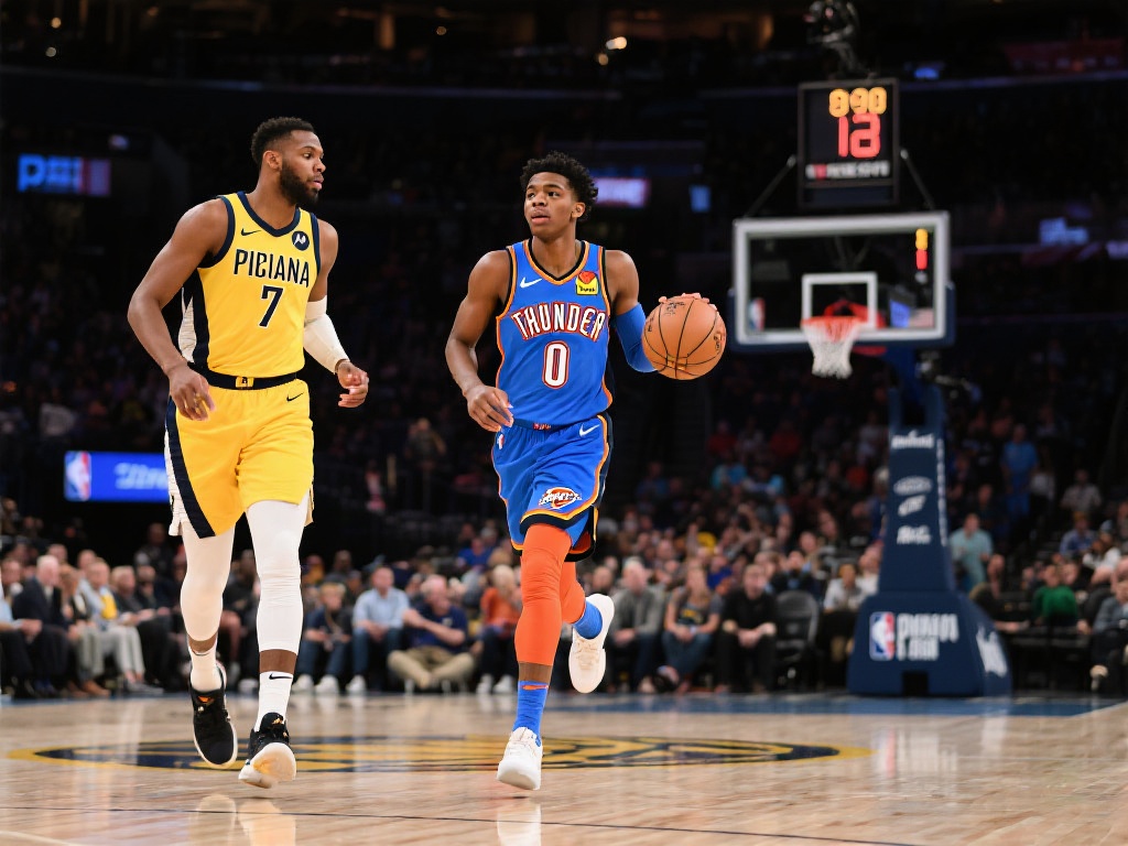 聚焦总决赛之夜：两队巅峰对决，亚历山大发