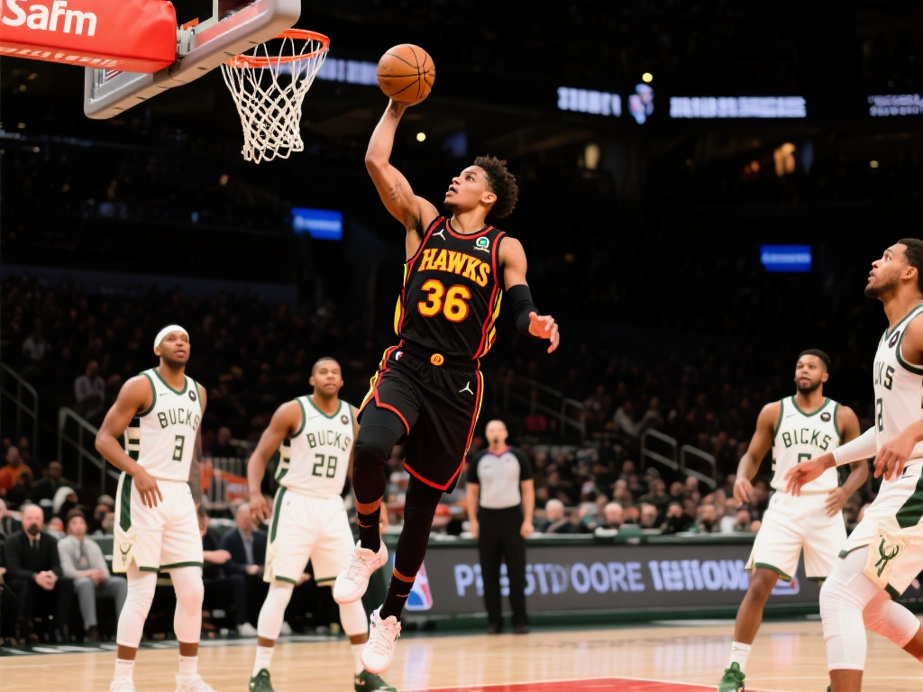 相比雄鹿，老鹰队整体状态良好，而这场比赛